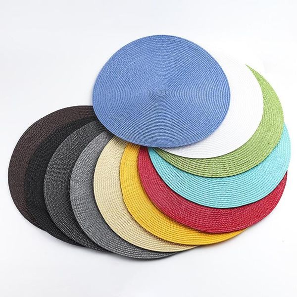 mats & pads 38cm round big woven nordic style non-slip kitchen cup pad insulation placemat dish home decor table mat coffee g8h9
mats & pads 38cm round big woven nordic style non-slip kitchen cup pad insulation placemat dish home decor table mat coffee g8h9