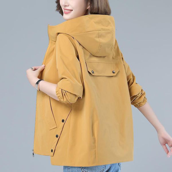 women's jackets jaqueta feminina com capuz, casaco feminino básico zíper leve corta-vento casual primavera outono riak, Black;brown
women's jackets jaqueta feminina com capuz, casaco feminino básico zíper leve corta-vento casual primavera outono riak, Black;brown