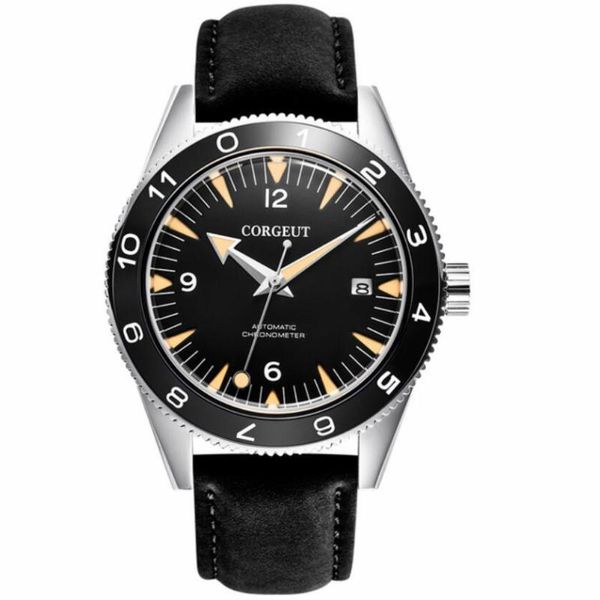 wristwatches corgeut seepferdchen military mechanical watch men automatic sport design clock leather wrist watches, Slivery;brown
wristwatches corgeut seepferdchen military mechanical watch men automatic sport design clock leather wrist watches, Slivery;brown