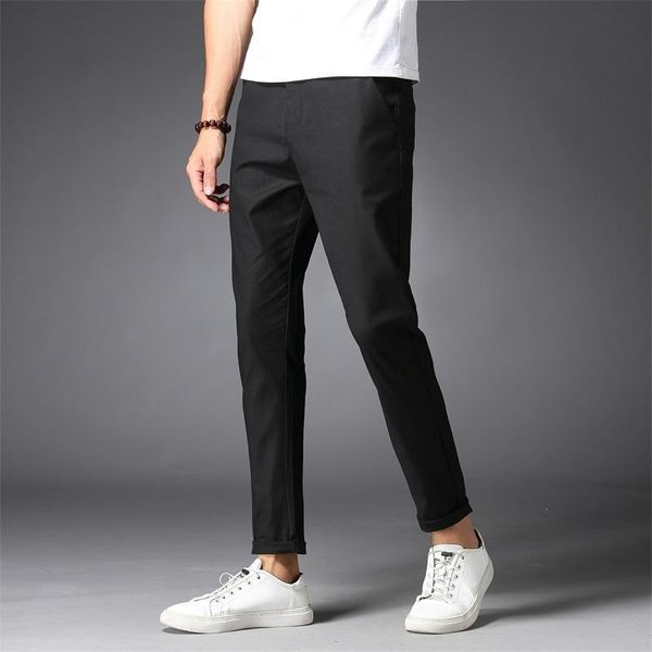 men's pants spring model slim style in korean version fashion handsome youth pure cotton casual, Black
men's pants spring model slim style in korean version fashion handsome youth pure cotton casual, Black