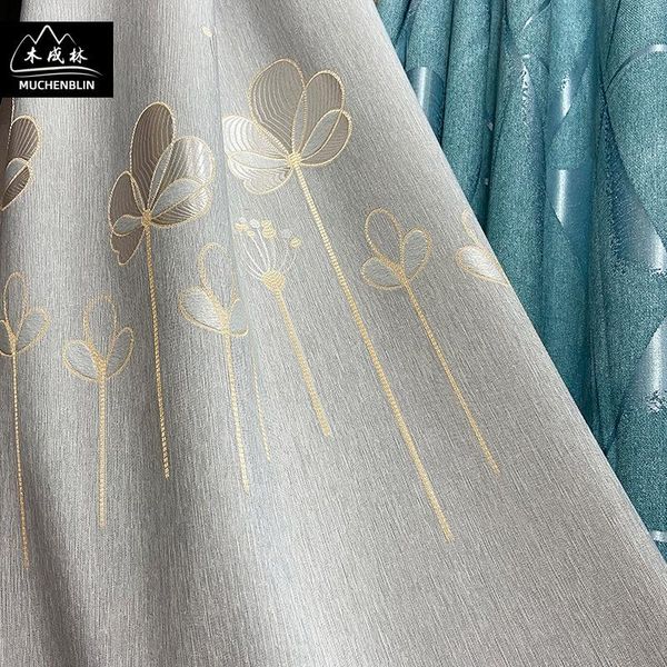 curtain & drapes modern pastoral curtains high-quality jacquard high-precision solid color stitching for living room bedroom
curtain & drapes modern pastoral curtains high-quality jacquard high-precision solid color stitching for living room bedroom