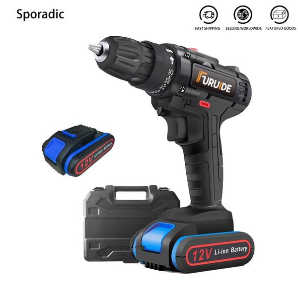 professiona electric drills 12v cordless drill impact brushless variable speed screwdrivers set for tile wood drilling power tools
professiona electric drills 12v cordless drill impact brushless variable speed screwdrivers set for tile wood drilling power tools