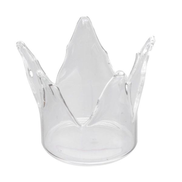 candle holders 1pc creative romantic holder simple crown candlestick (transparent)
candle holders 1pc creative romantic holder simple crown candlestick (transparent)