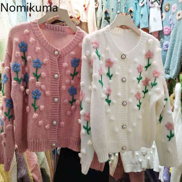 nomikuma single breasted cardigan crochet flower long sleeve sweater women casual loose sweaters autumn winter clothes 3d259 210514, White;black
nomikuma single breasted cardigan crochet flower long sleeve sweater women casual loose sweaters autumn winter clothes 3d259 210514, White;black
