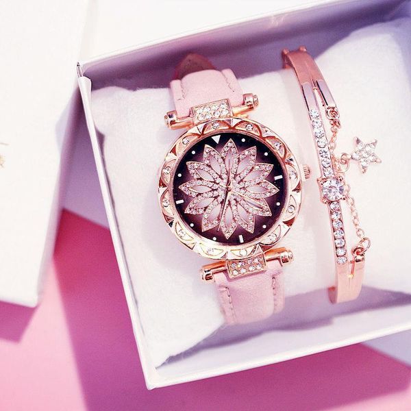 wristwatches luxury women bracelet watch fashion starry sky ladies wrist casual leather quartz wristwatch montre femme relogio feminino, Slivery;brown
wristwatches luxury women bracelet watch fashion starry sky ladies wrist casual leather quartz wristwatch montre femme relogio feminino, Slivery;brown