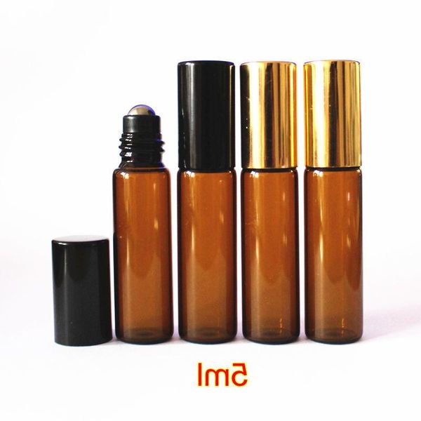 storage bottles & jars 20pcs/lot 5ml amber glass roll on bottle with metal ball small roller essential oil brown perfume vials
storage bottles & jars 20pcs/lot 5ml amber glass roll on bottle with metal ball small roller essential oil brown perfume vials