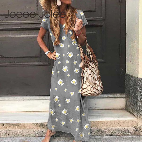 jocoo jolee long dress women casual floral print maix dress summer short sleeve v neck loose ankle length dress plus size 210619, Black;gray
jocoo jolee long dress women casual floral print maix dress summer short sleeve v neck loose ankle length dress plus size 210619, Black;gray