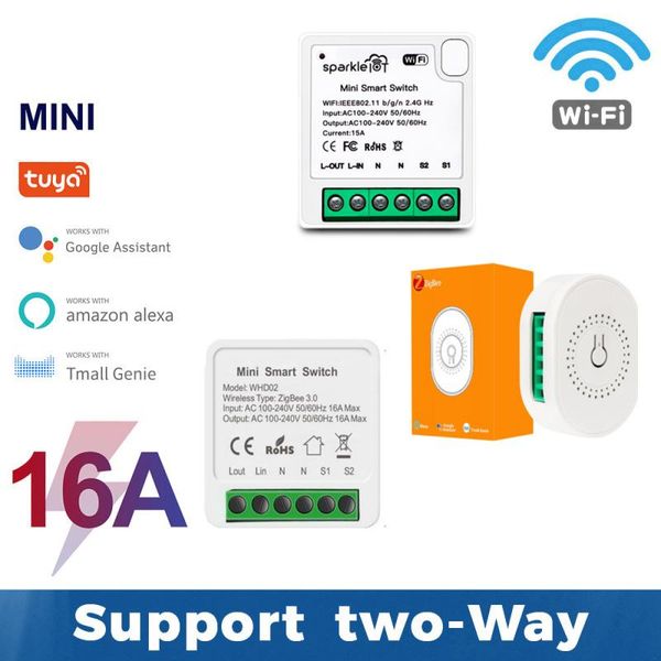 smart home control 16a tuya 2-way breaker timer life app wireless remote works with alexa google wifi/zigbee light switch
smart home control 16a tuya 2-way breaker timer life app wireless remote works with alexa google wifi/zigbee light switch