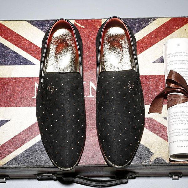 dress shoes suede leather oxford men's formal pointed toe business wedding casual plus size, Black
dress shoes suede leather oxford men's formal pointed toe business wedding casual plus size, Black