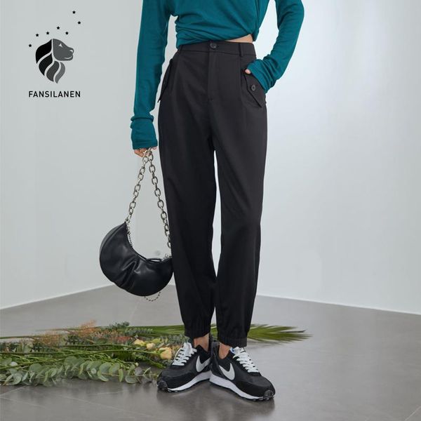 casual streetwear black cargo pants women pocket high waist capri female spring loose elegant trousers bottom women's & capris, Black;white
casual streetwear black cargo pants women pocket high waist capri female spring loose elegant trousers bottom women's & capris, Black;white