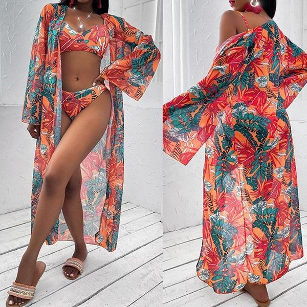 women's swimwear summer ladies beach bikini printed split polyester swimsuit female low waist suit, White;black
women's swimwear summer ladies beach bikini printed split polyester swimsuit female low waist suit, White;black