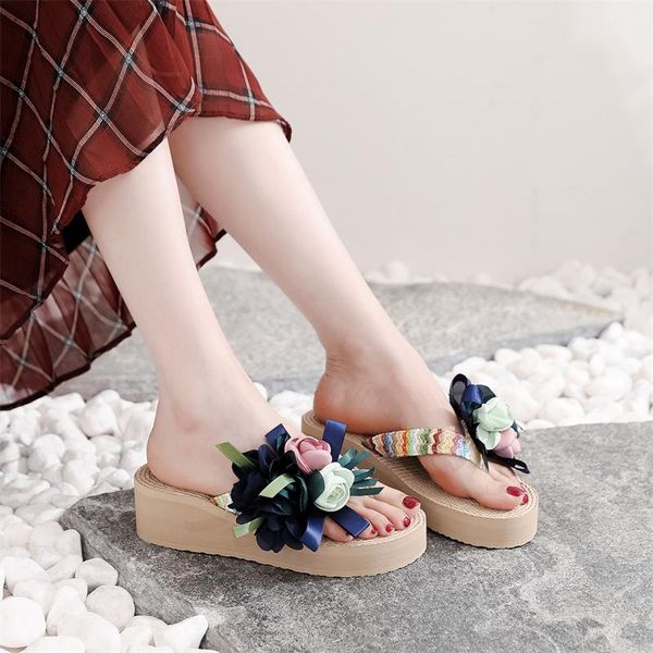 slippers women sandals summer lmitation rope bottom shoes 2021 fashion flower cluster decoration beach slope heel sandalias, Black
slippers women sandals summer lmitation rope bottom shoes 2021 fashion flower cluster decoration beach slope heel sandalias, Black
