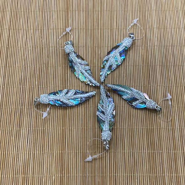 charms natural abalone shell pendant leaf shape with diamonds suitable for making fashion jewelry accessories wholesale size 17x55 mm, Bronze;silver
charms natural abalone shell pendant leaf shape with diamonds suitable for making fashion jewelry accessories wholesale size 17x55 mm, Bronze;silver