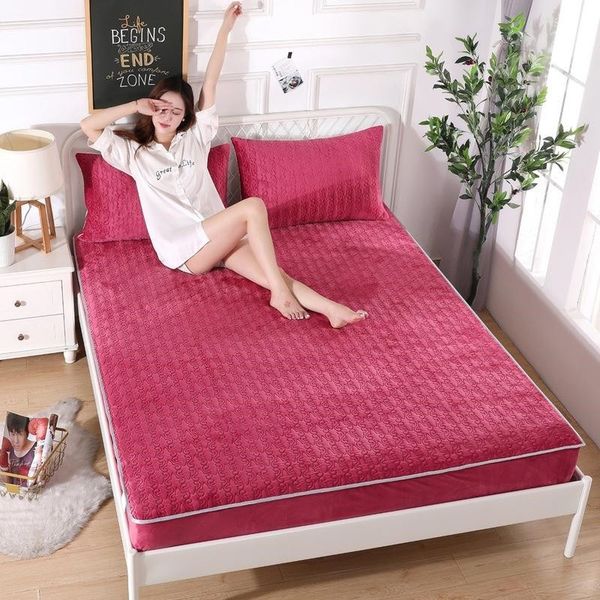 bedding sets thick quilted fitted sheet mattress protector cover for bed solid color four corners with elastic band non-slip soft pad 6che
bedding sets thick quilted fitted sheet mattress protector cover for bed solid color four corners with elastic band non-slip soft pad 6che