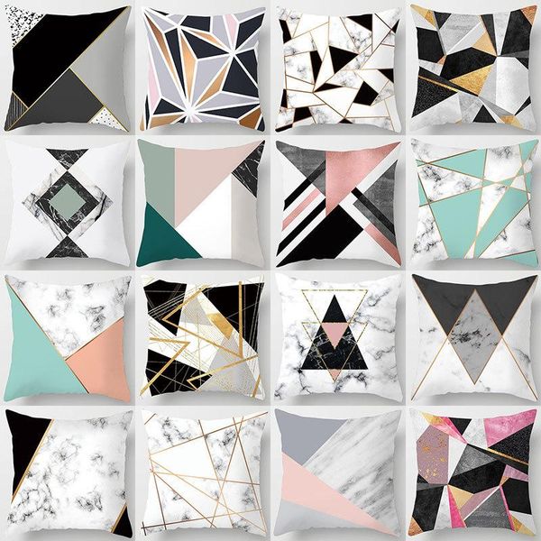 pillow case 45*45cm nordic style simple black and white geometric pillowcase square decorative home el decoration
pillow case 45*45cm nordic style simple black and white geometric pillowcase square decorative home el decoration