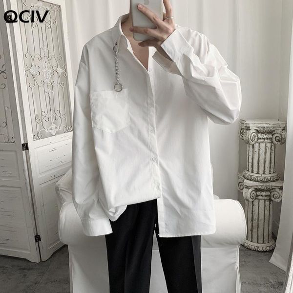 men's casual shirts men solid long sleeve simple loose stylish male outerwear all-match korean style harajuku breathable street-wear in, White;black
men's casual shirts men solid long sleeve simple loose stylish male outerwear all-match korean style harajuku breathable street-wear in, White;black
