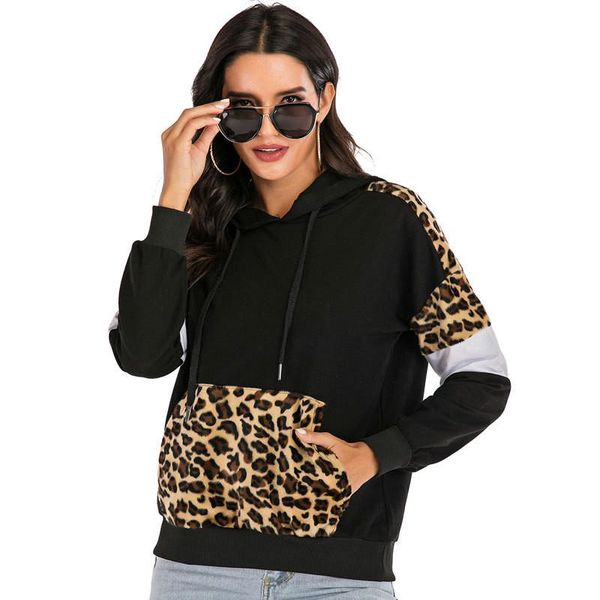 women's hoodies & sweatshirts ymwmhu leopard hoodie for women long sleeve black solid autumn hooded sweatshirt loose fashion womens pul
women's hoodies & sweatshirts ymwmhu leopard hoodie for women long sleeve black solid autumn hooded sweatshirt loose fashion womens pul