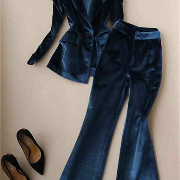 women's two piece pants burgundy velvet pantsuit jacket fashion long sleeve suit tailored collar suits female ladies 7xg8, White
women's two piece pants burgundy velvet pantsuit jacket fashion long sleeve suit tailored collar suits female ladies 7xg8, White