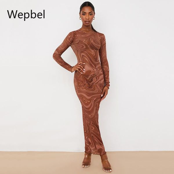 casual dresses wepbel printed dress women girl sheer mesh o-neck perspective long sleeve one-step bodycon clubwear, Black;gray
casual dresses wepbel printed dress women girl sheer mesh o-neck perspective long sleeve one-step bodycon clubwear, Black;gray