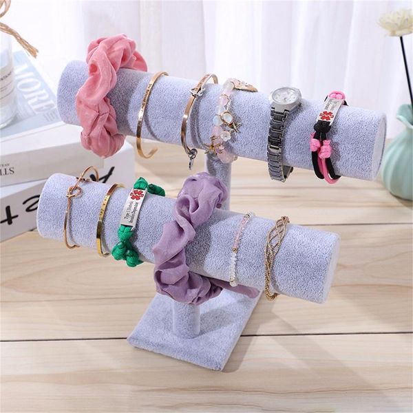 2-layer jewelry storage rack bracelet watch makeup organizers velvet display stand holder case box drop boxes & bins
2-layer jewelry storage rack bracelet watch makeup organizers velvet display stand holder case box drop boxes & bins