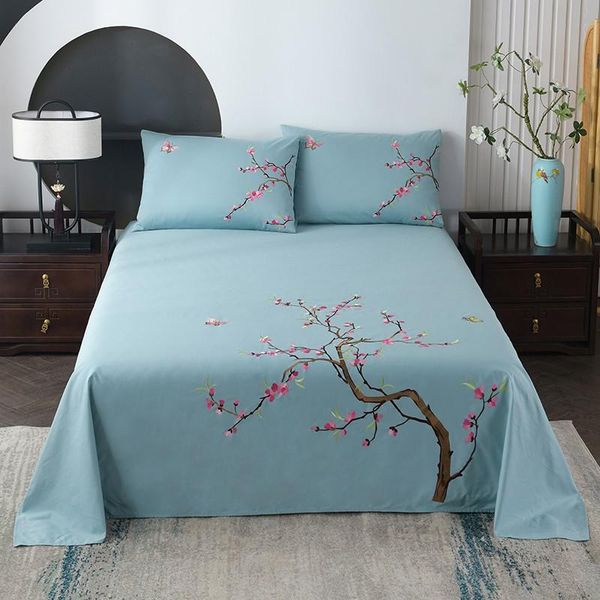 sheets & sets good material embroidery pure cotton sheet single piece thick skin-friendly solid color double 100% sleeping
sheets & sets good material embroidery pure cotton sheet single piece thick skin-friendly solid color double 100% sleeping