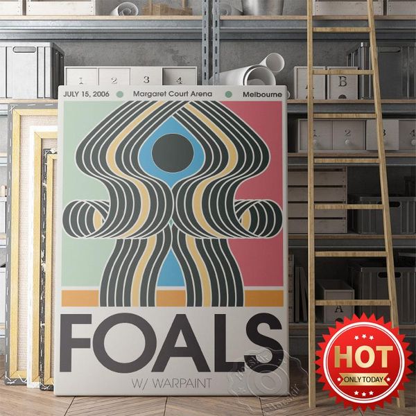 paintings rock band foals poster, music warpaint wall art, margaret court arena gig prints bar pub club decor, fans gift
paintings rock band foals poster, music warpaint wall art, margaret court arena gig prints bar pub club decor, fans gift
