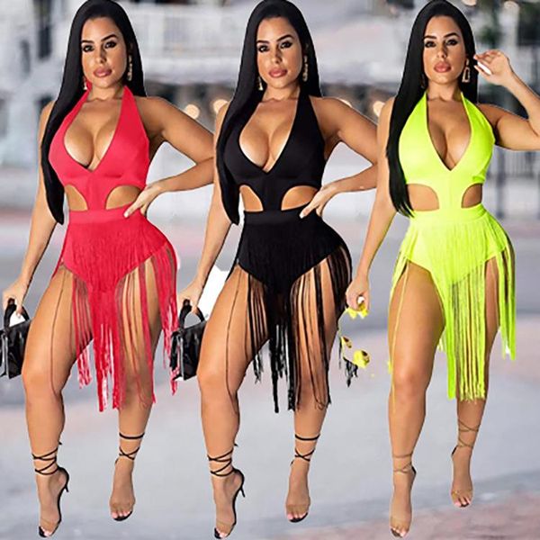 casual dresses 2021 summer solid color women's european and american dress backless tassel formal, Black;gray
casual dresses 2021 summer solid color women's european and american dress backless tassel formal, Black;gray