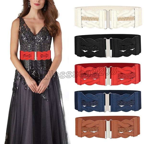 female decorative belts waistband pure color elegant french style dress waistband imitation leather soft vintage woven wide waist belt, Black;brown
female decorative belts waistband pure color elegant french style dress waistband imitation leather soft vintage woven wide waist belt, Black;brown