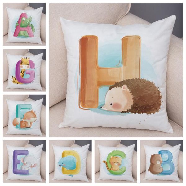 cushion/decorative pillow cute cartoon animal cushion cover for children room water color english letter print case short plush pillowcase
cushion/decorative pillow cute cartoon animal cushion cover for children room water color english letter print case short plush pillowcase