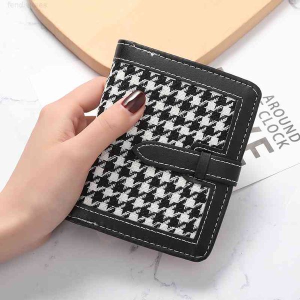 wallet korean version small women's short style with thousand bird lattice multi card all in one bag function student zero, Red;black
wallet korean version small women's short style with thousand bird lattice multi card all in one bag function student zero, Red;black