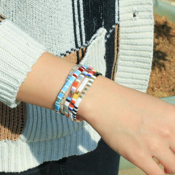charm bracelets kelitch 2021 miyuki tila beaded women bracelet colorful accesorios female fashion bulk jewelry, Golden;silver
charm bracelets kelitch 2021 miyuki tila beaded women bracelet colorful accesorios female fashion bulk jewelry, Golden;silver