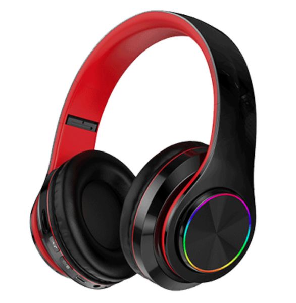Image of Wireless Bluetooth Headband Game Headphone for Gift Colorful BT 5.0 Headset Beauty Bluetooth Headphones B39