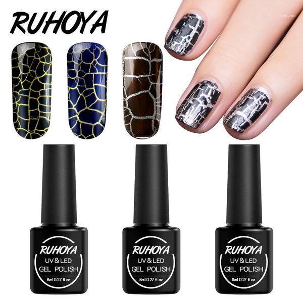 ruhoya crackle gel nail polish soak off base professional art led lamp varnish long lasting acrylic uv lacquer1, Red;pink
ruhoya crackle gel nail polish soak off base professional art led lamp varnish long lasting acrylic uv lacquer1, Red;pink