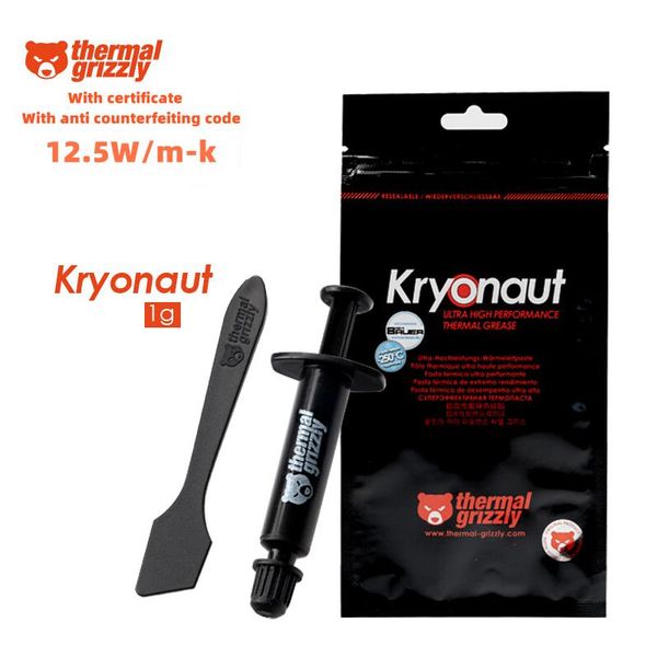 fans & coolings thermal grizzly kryonaut 1g for cpu amd intel processor heatsink fan compound cooling paste cooler grease
fans & coolings thermal grizzly kryonaut 1g for cpu amd intel processor heatsink fan compound cooling paste cooler grease