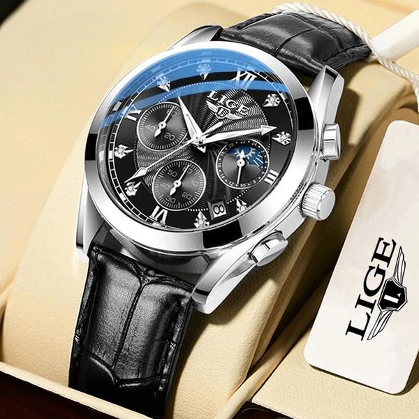 wristwatches lige men sport clock drop luminous waterproof quartz watch multifunction chronograph wrist wholesale price, Slivery;brown
wristwatches lige men sport clock drop luminous waterproof quartz watch multifunction chronograph wrist wholesale price, Slivery;brown