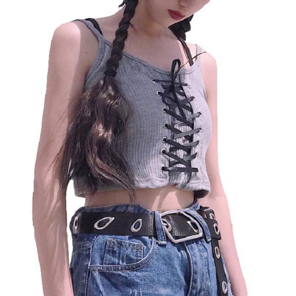 women's tanks & camis women lady female crop sleeveless bandage t-shirt tank summer beach vest fashion clothes, White
women's tanks & camis women lady female crop sleeveless bandage t-shirt tank summer beach vest fashion clothes, White