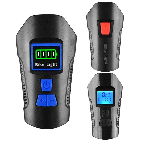 bike lights multi-purpose computer bicycle headlight horn lcd display speedometer usb rechargeable front light for mtb road
bike lights multi-purpose computer bicycle headlight horn lcd display speedometer usb rechargeable front light for mtb road