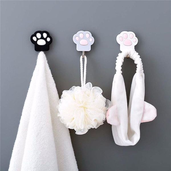 hooks & rails wall hook clothes decorative cat claw storage holder adhesive-self bedroom kitchen organize hanger
hooks & rails wall hook clothes decorative cat claw storage holder adhesive-self bedroom kitchen organize hanger