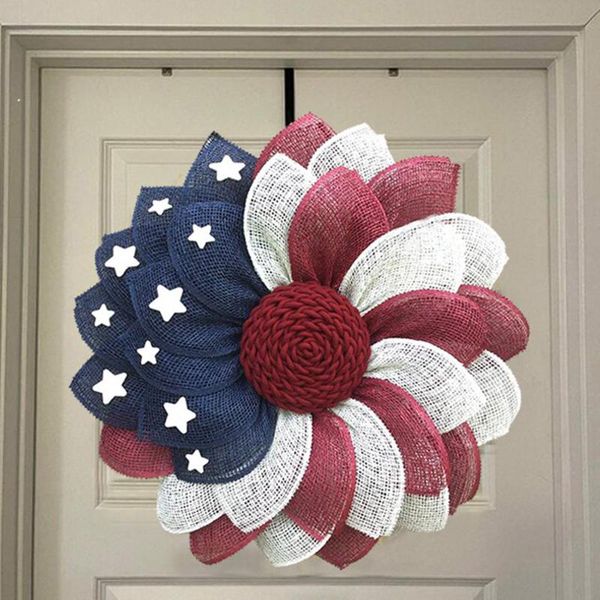 independence day artificial flowers garland hanging pendant home decor flag wreath christmas party wedding door 35x35cm decorative & wreaths
independence day artificial flowers garland hanging pendant home decor flag wreath christmas party wedding door 35x35cm decorative & wreaths