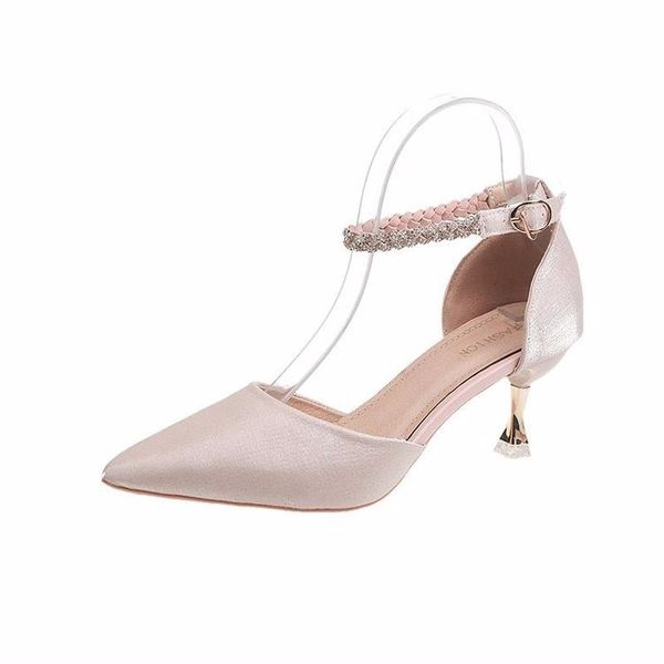 solid ladies shoes pumps pointed toe high heels women woman crystal buckle strap shallow sandals plus size, Black
solid ladies shoes pumps pointed toe high heels women woman crystal buckle strap shallow sandals plus size, Black
