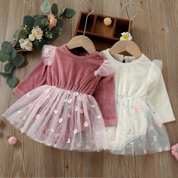 jumpsuits focusnorm 0-18m autumn baby girls princess romper dress 2 colors long sleeve lace flowers printed, Blue
jumpsuits focusnorm 0-18m autumn baby girls princess romper dress 2 colors long sleeve lace flowers printed, Blue