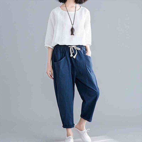cotton linen ankle-length summer women capri drawstring loose high waisted trousers linens womens harem, Black;white
cotton linen ankle-length summer women capri drawstring loose high waisted trousers linens womens harem, Black;white