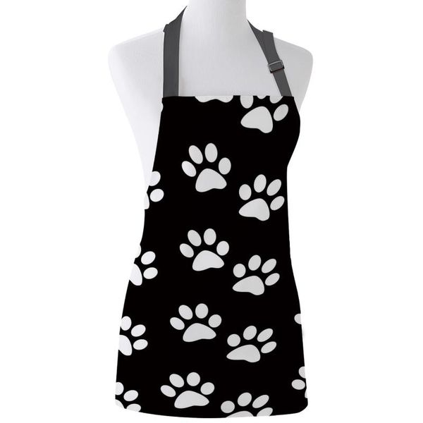 black white pets footprints kitchen aprons bbq bib apron for cooking baking restaurant pinafore home christmas decorations
black white pets footprints kitchen aprons bbq bib apron for cooking baking restaurant pinafore home christmas decorations