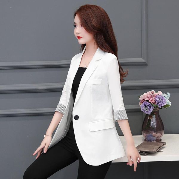 autumn korean women basic jacket elegant ladies jackets office lady coats 3/4 sleeve white outerwear plus size clothes women's, Black;brown
autumn korean women basic jacket elegant ladies jackets office lady coats 3/4 sleeve white outerwear plus size clothes women's, Black;brown