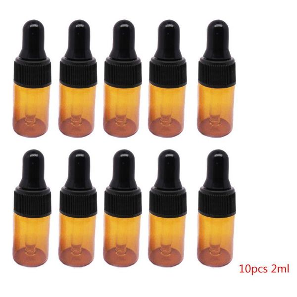 storage bottles & jars 10pcs amber glass dropper with black cap for essential oil perfume sample bottle
storage bottles & jars 10pcs amber glass dropper with black cap for essential oil perfume sample bottle