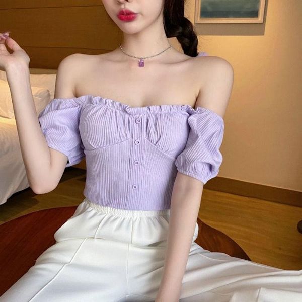 hstar summer for women blouses black white crop ladies puff sleeve blouse shirts ruffle women's &
hstar summer for women blouses black white crop ladies puff sleeve blouse shirts ruffle women's &