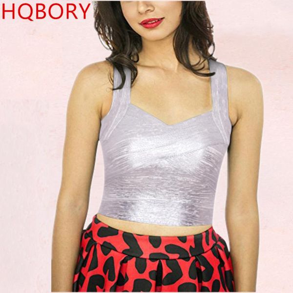 women's tanks & camis strap crop silver gold short bandage vest wholesale club bodycon sleeveless 2021 est, White
women's tanks & camis strap crop silver gold short bandage vest wholesale club bodycon sleeveless 2021 est, White