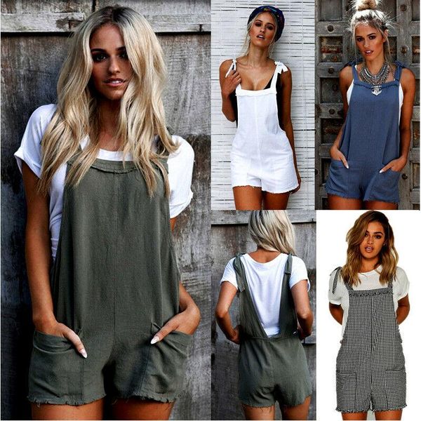 women's jumpsuits & rompers summer women casual loose overalls lady jumpsuit strap dungaree oversized party wear, Black;white
women's jumpsuits & rompers summer women casual loose overalls lady jumpsuit strap dungaree oversized party wear, Black;white