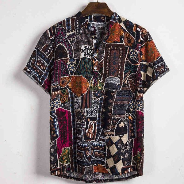 africa style shirts men short sleeve print casual mens shirt beach holiday hawaiian camisas colorful ethnic linen camisa 210524, White;black
africa style shirts men short sleeve print casual mens shirt beach holiday hawaiian camisas colorful ethnic linen camisa 210524, White;black