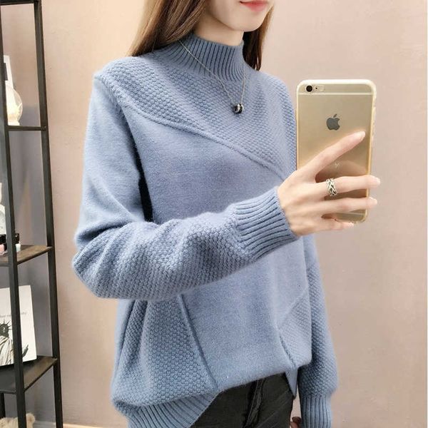 women's sweaters basic solid autumn spring ladies knit sweater long sleeve woman's half neck jumpers casual female pullovers for o, White;black
women's sweaters basic solid autumn spring ladies knit sweater long sleeve woman's half neck jumpers casual female pullovers for o, White;black